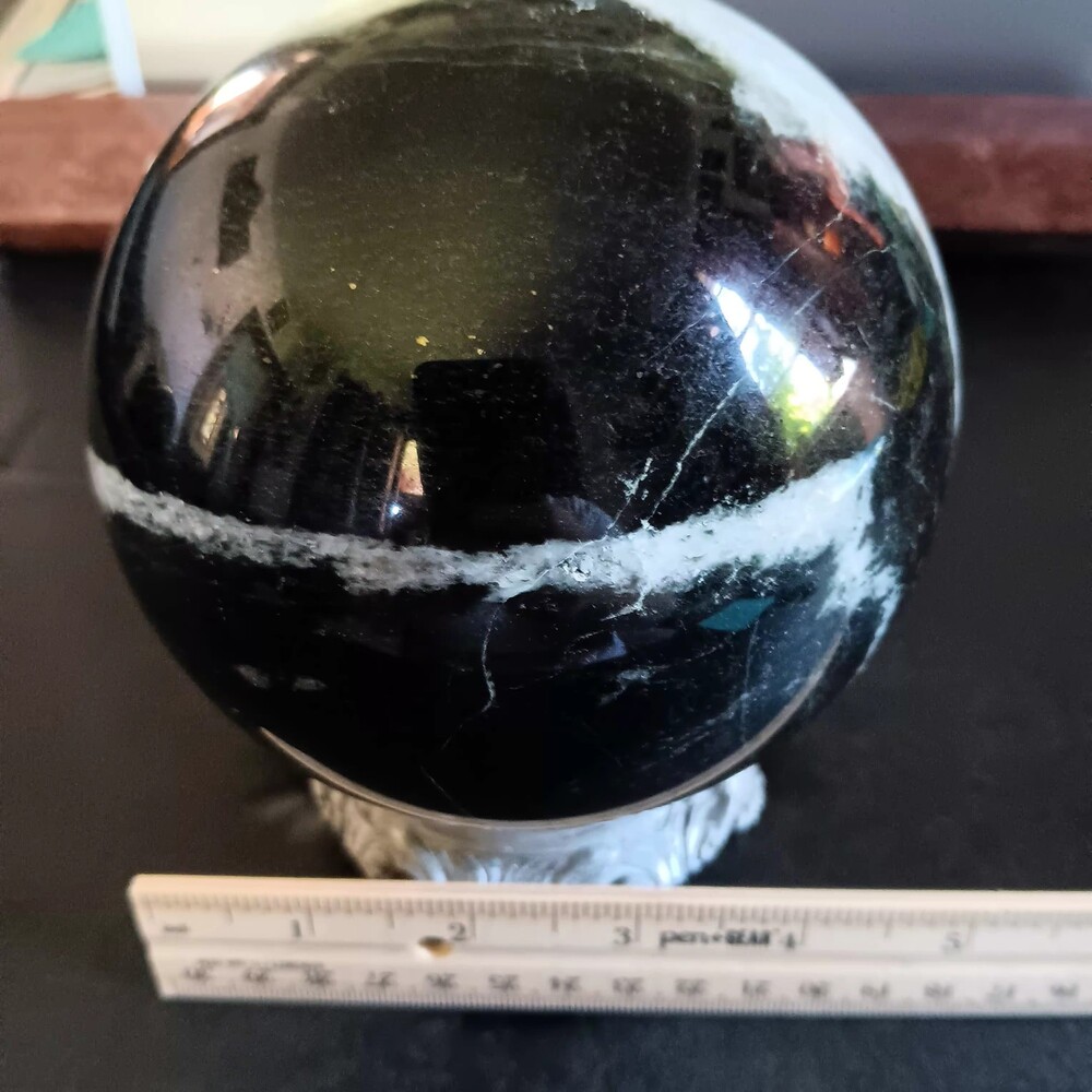 Lotus Jasper Sphere - Picture 3 of 5